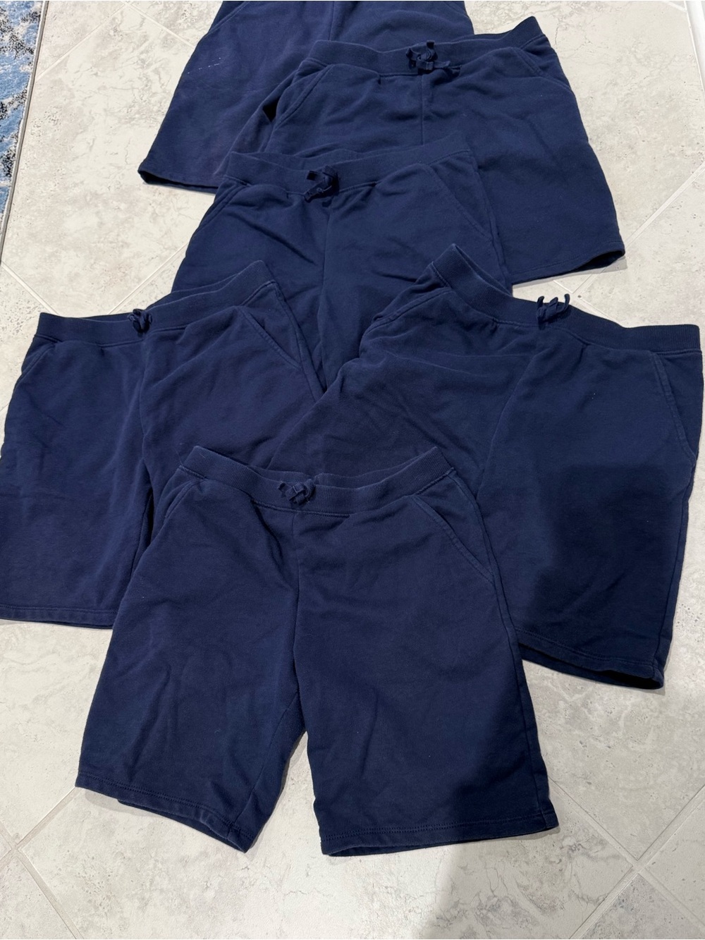 Children’s Place Navy Girls' Jersey Shorts